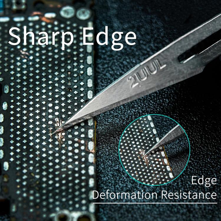 2uul 100 in 1 DA18 BB Shark Blade Series High-Carbon Steel No.11 Blade