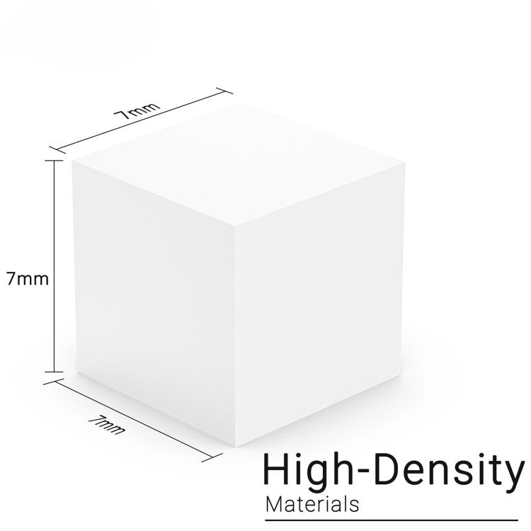 2uul 500 in 1 SC07 7x7x7mm Firm Foam High-Density Spong