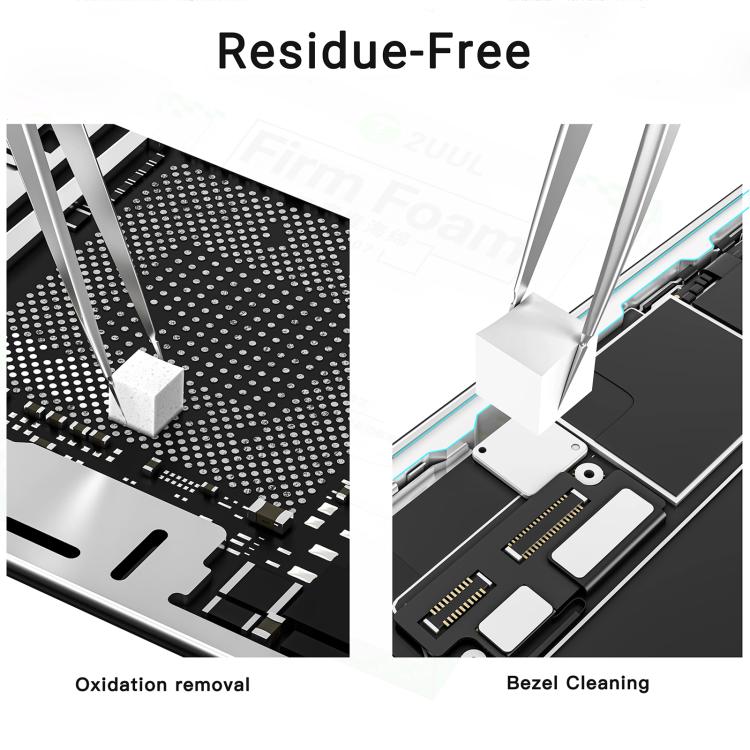 2uul 500 in 1 SC07 7x7x7mm Firm Foam High-Density Spong