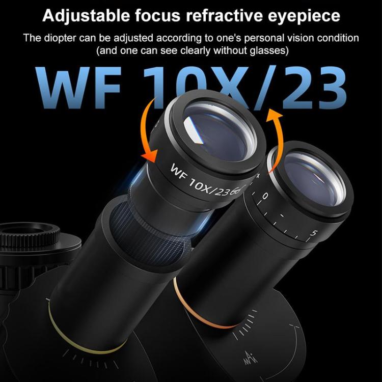 QianLi 6558 6.5X-58X Gorilla Trinocular Microscope with Light Source + UV Lamp, with Light Source + UV Lamp, Plug:US Plug, with Light Source + UV Lamp, Plug:EU Plug