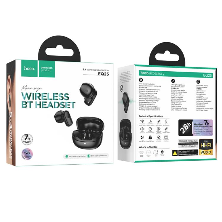 hoco EQ25 Unimpeded True Wireless Bluetooth Earphone