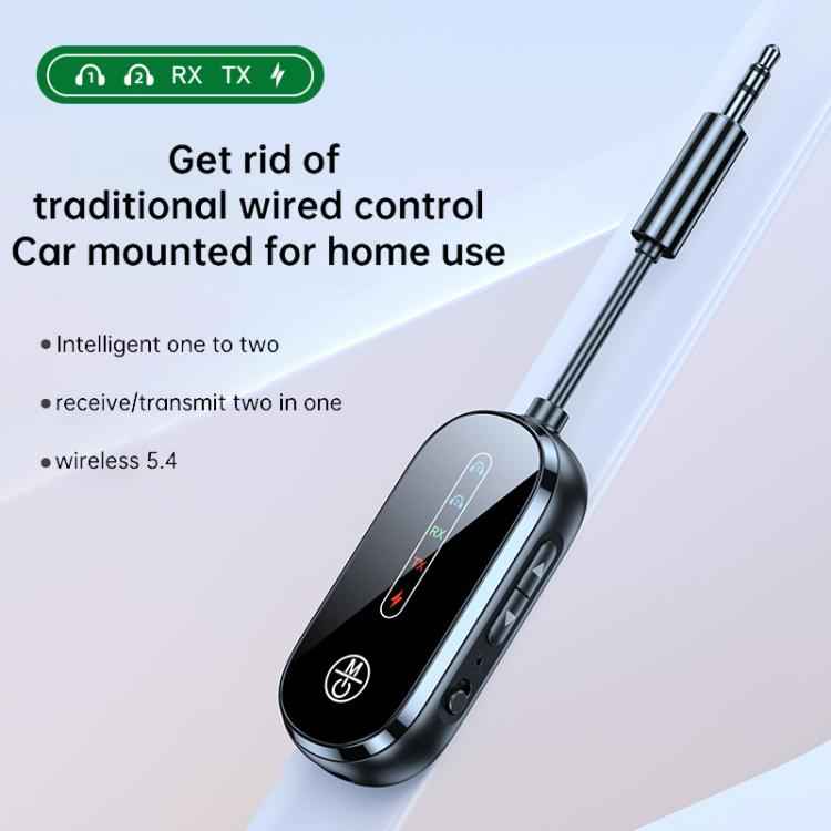 C83 Pro 2 in 1 Car Wireless Audio Adapter 3.5mm Audio Receiver Transmitter