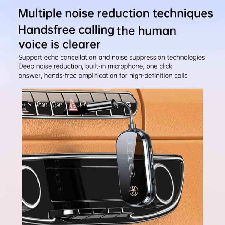 C83 Pro 2 in 1 Car Wireless Audio Adapter 3.5mm Audio Receiver Transmitter