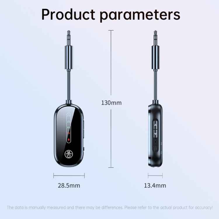 C83 Pro 2 in 1 Car Wireless Audio Adapter 3.5mm Audio Receiver Transmitter