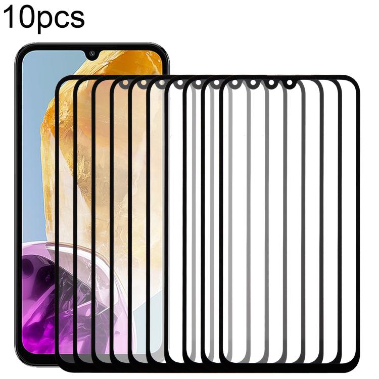 10pcs Front Screen Outer Glass Lens with OCA Optically Clear Adhesive