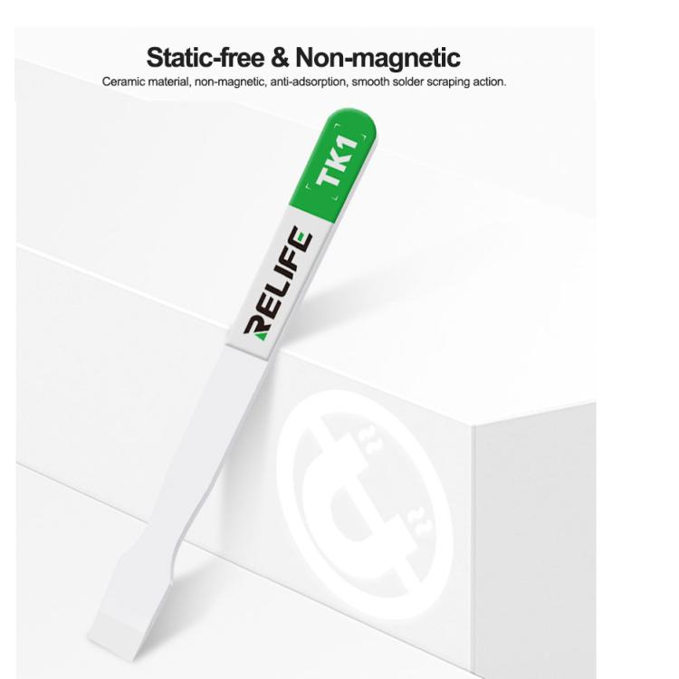 Relife TK1 Non-magnetic Anti-static Ceramic Scraper