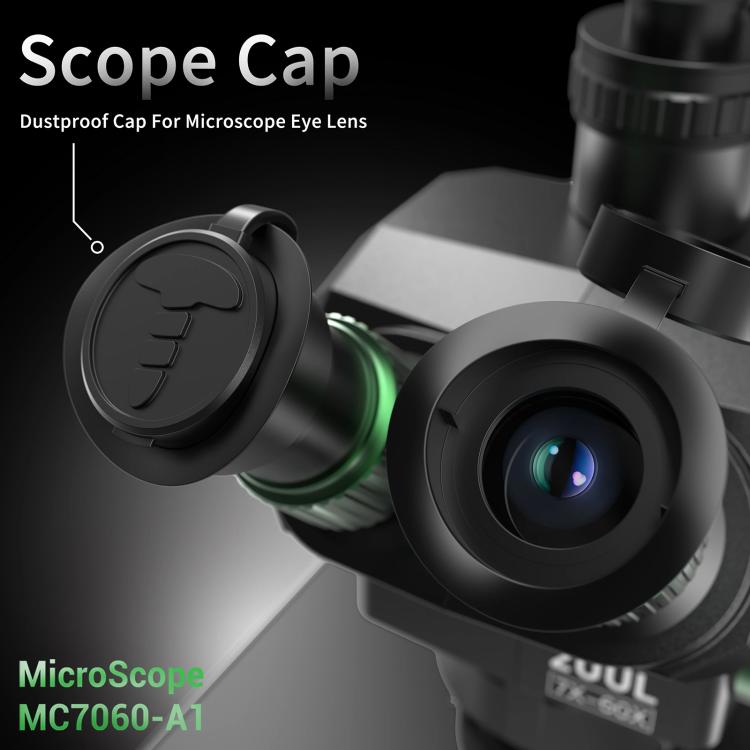 2uul MC7060-A1 7-60X Synchronous Zoom Trinocular Microscope