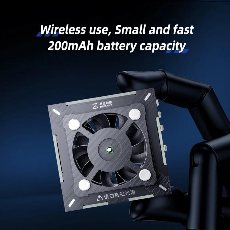 Mega-Idea 2 in 1 Three-speed Adjustment UV Curing Cooling Fan