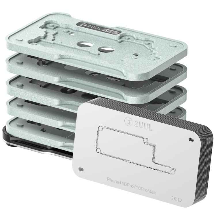 2UUL BH13 Midreball Base Logic Board BGA Reballing Platform Set for iPhone 12-16 Pro Max