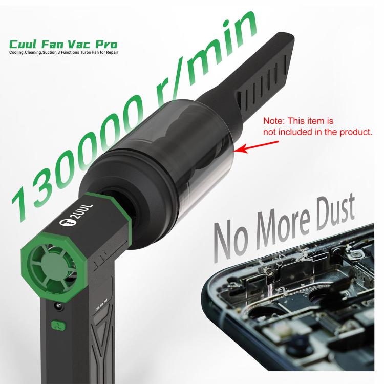 2UUL DA97 Cuul Fan Pro Cooling + Cleaning + Suction 3 in 1 Turbo Fan
