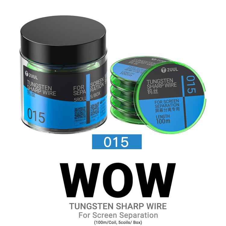 2UUL WS-015 0.015mm 100m Tungsten Sharp Diamond Wire