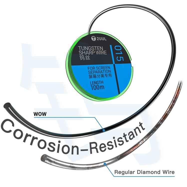2UUL WS-015 0.015mm 100m Tungsten Sharp Diamond Wire