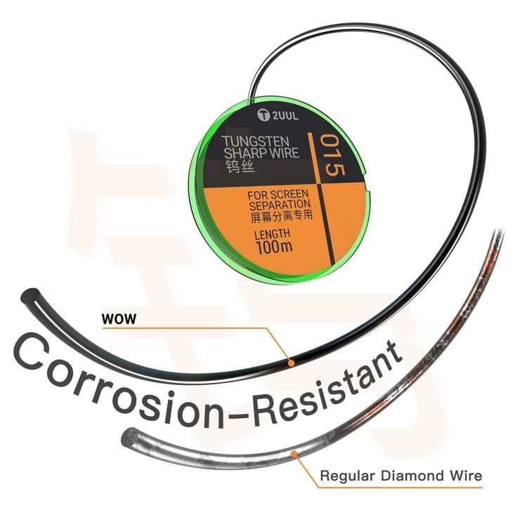 2UUL WS-028 0.028mm 100m Tungsten Sharp Diamond Wire