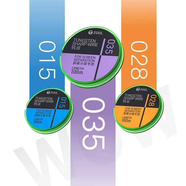 2UUL WS-035 0.035mm 100m Tungsten Sharp Diamond Wire