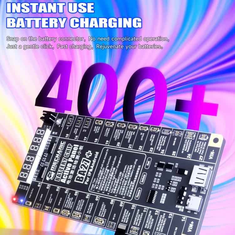 Mechanic BA27+ 4.2V Low Voltage Output Battery Chip Activation Board for iPhone 8-16 Pro Max / Most Android