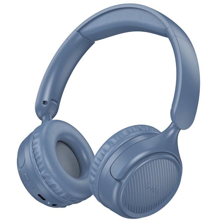 hoco W66 Wave Wireless Bluetooth Headphones, W66 (Black), W66 (Blue)