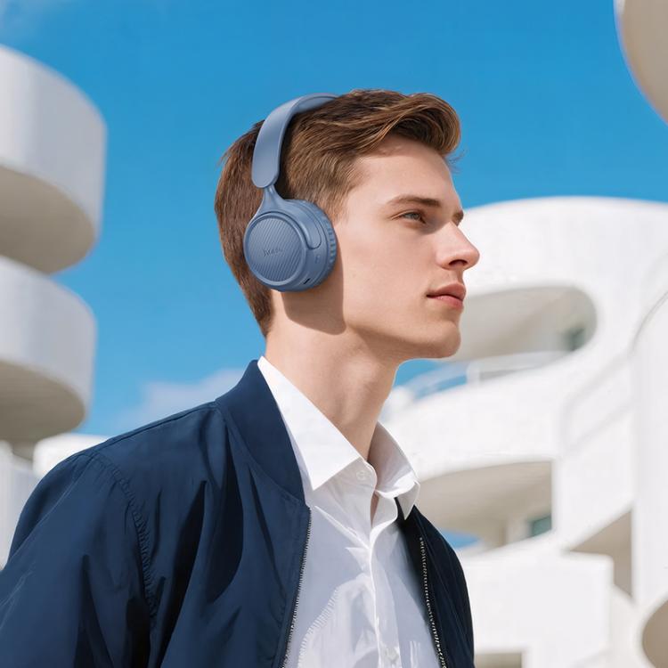 hoco W66 Wave Wireless Bluetooth Headphones, W66 (Black), W66 (Blue)