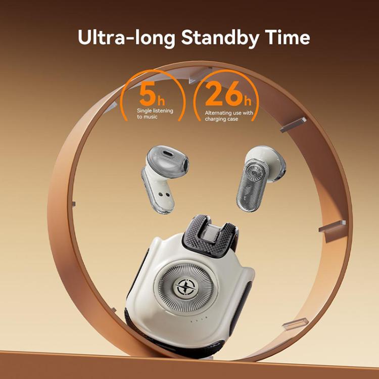 Q12 Semi-in-ear Bluetooth 5.4 Earphones Mobile Phone Remote Control Take Photos Watch Videos