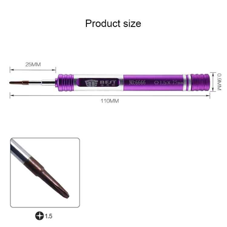 BEST BST-6666 Aluminum Alloy Screwdriver
