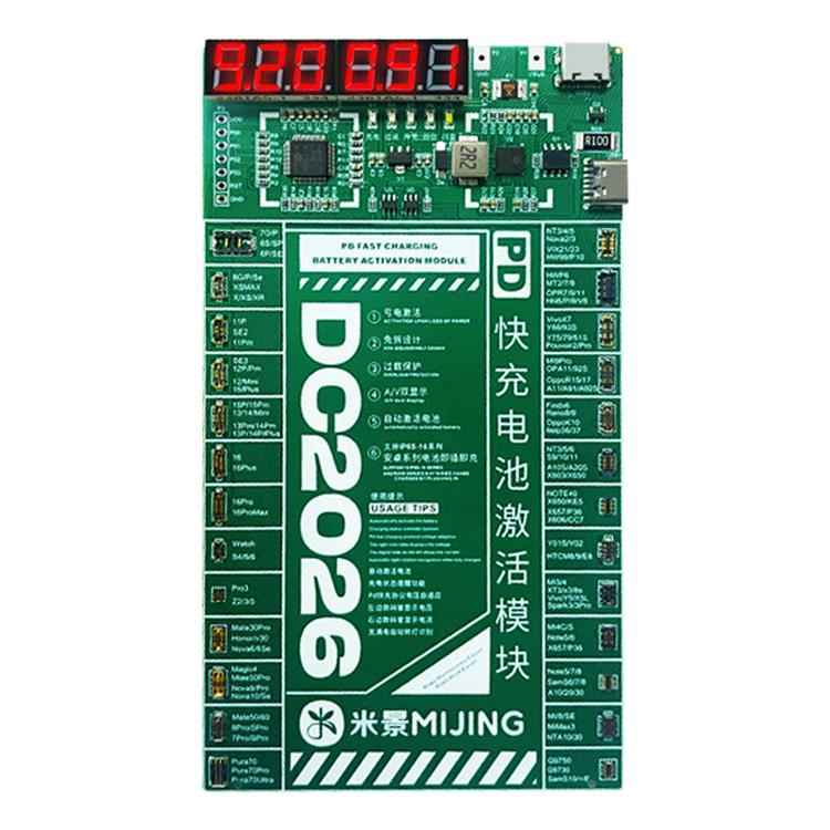 Mijing DC2026 PD Fast Charging Battery Activation Module for iPhone 6S-16 Pro Max & Most Android Phones