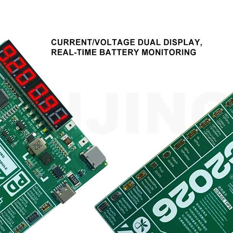 Mijing DC2026 PD Fast Charging Battery Activation Module for iPhone 6S-16 Pro Max & Most Android Phones