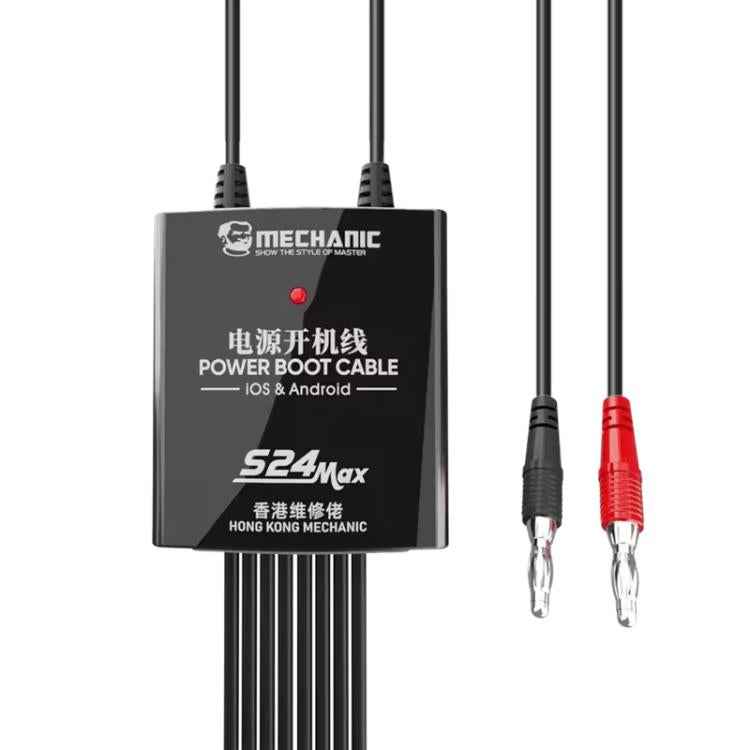 Mechanic S24 Max Boot Control Power Supply Test Cable for iPhone 5S to 16 Pro Max / Android