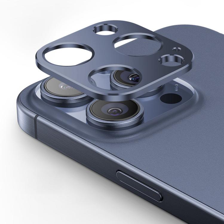 XDcase Titanium Alloy Hollow Camera Lens Protector, For iPhone 15 Pro / 15 Pro Max