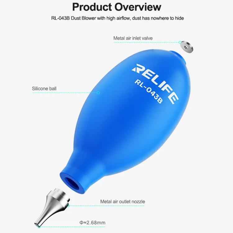 RELIFE RL-043B Soft Silicone Dust Blowing Ball