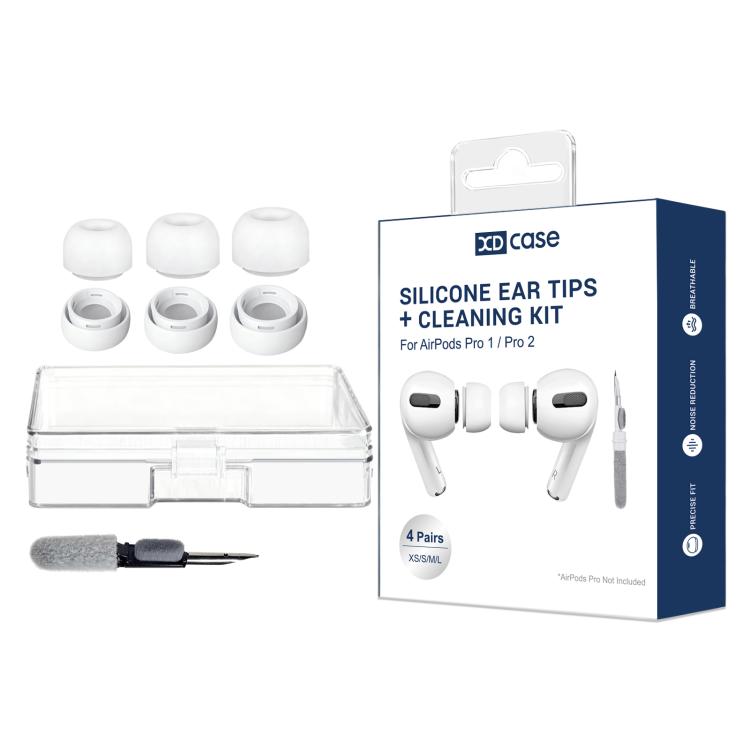 XDcase 3 Pairs Silicone Earplugs with Pressure Relief Holes L / M / S Size, L / M / S