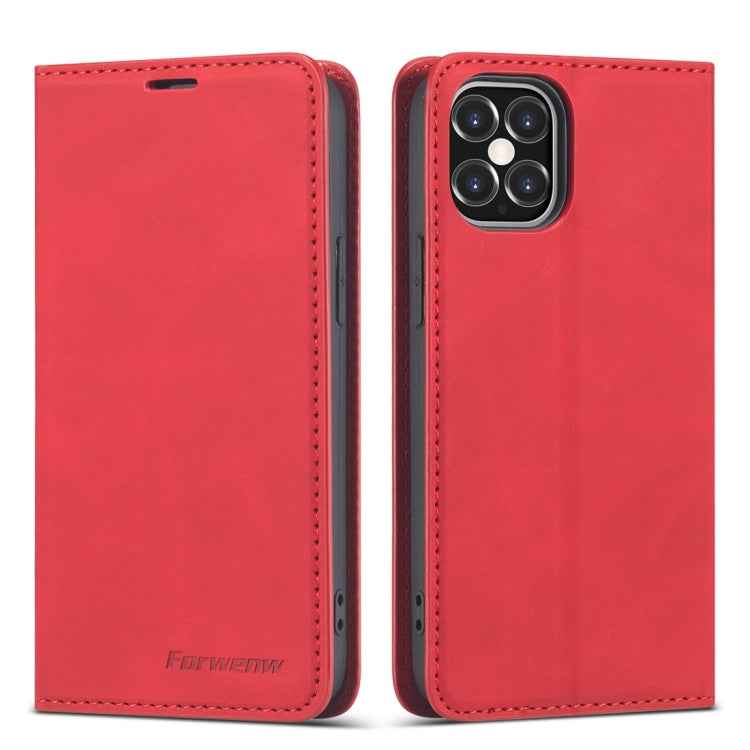 Forwenw Dream Series Magnetic Oil Edge Horizontal Flip Leather Case with Holder & Card Slot & Photo Frame & Wallet, For iPhone 12 mini, For iPhone 12 / 12 Pro, For iPhone 12 Pro Max, For Samsung Galaxy S20 FE