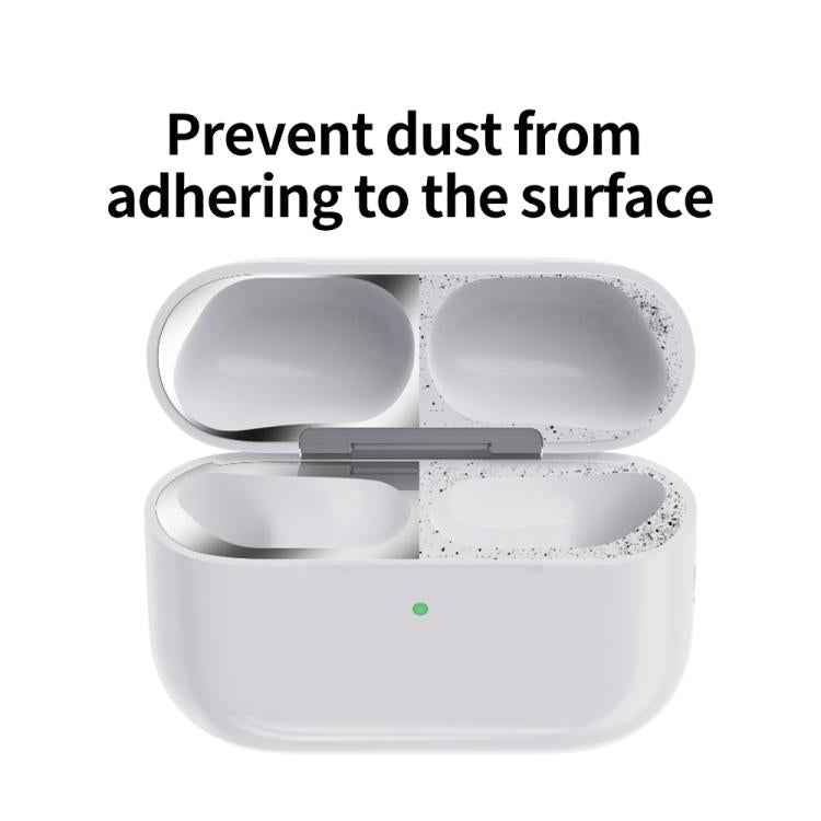 Wireless Earphone Protective Case Metal Sticker