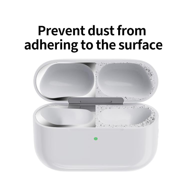Wireless Earphone Protective Case Metal Sticker, For Apple AirPods Pro 3