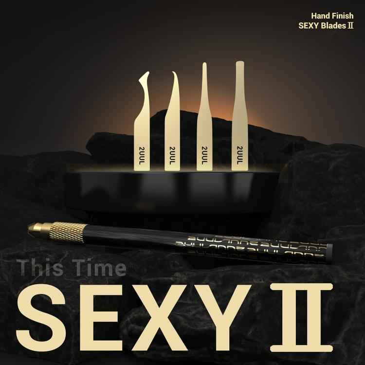 2UUL DA61 Hand Finish SEXY 2 Blades Set