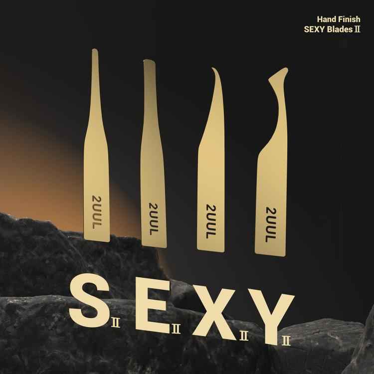 2UUL DA61 Hand Finish SEXY 2 Blades Set