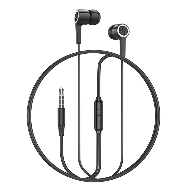 hoco M104 Gamble 3.5mm Universal Wired Earphone with Microphone, Length: 1.2m