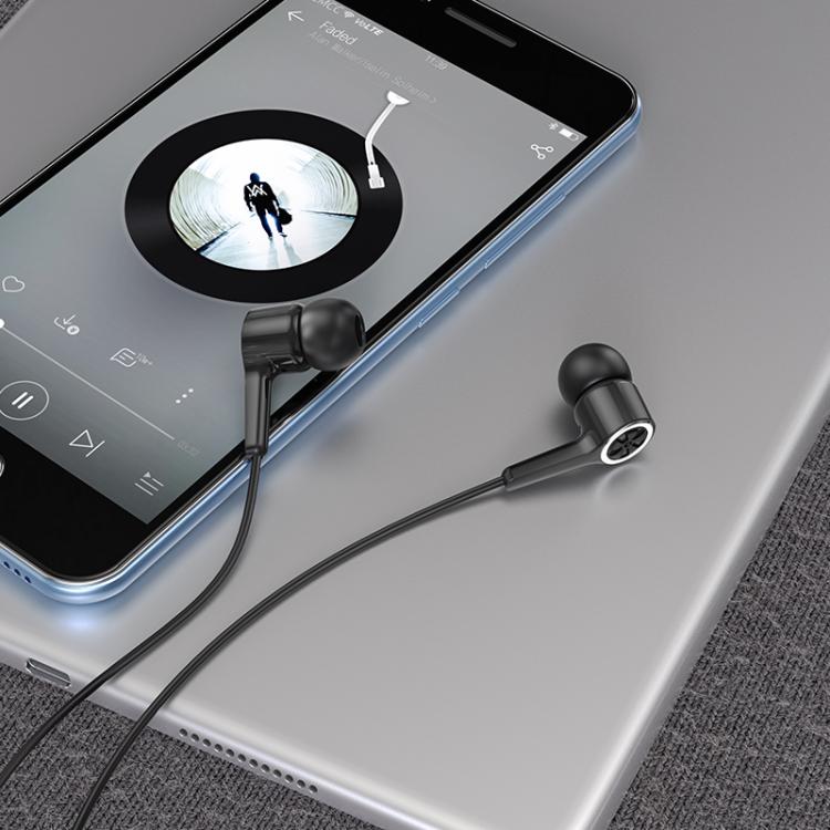 hoco M104 Gamble 3.5mm Universal Wired Earphone with Microphone, Length: 1.2m