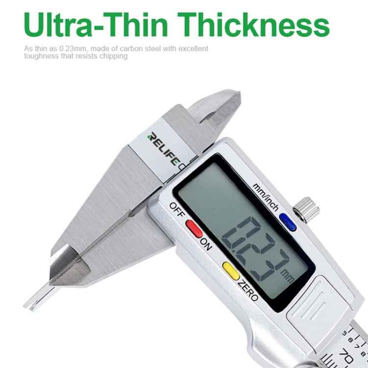 RELIFE TK3 100pcs/Set Phone Repair Blades for Screen / Adhesive Removal