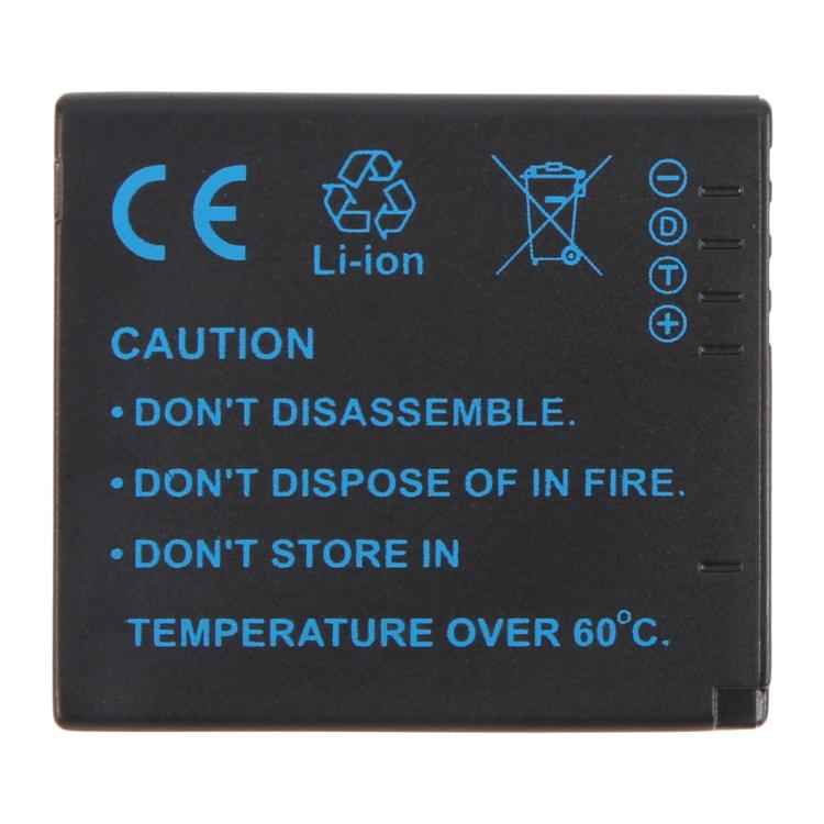 DMW-BCF10E 1000mAh Camera Battery For Panasonic DMC-FH22 / FH1 / FS15 / FH3 / F2 / F3 / 4GK