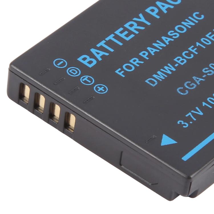 DMW-BCF10E 1000mAh Camera Battery For Panasonic DMC-FH22 / FH1 / FS15 / FH3 / F2 / F3 / 4GK