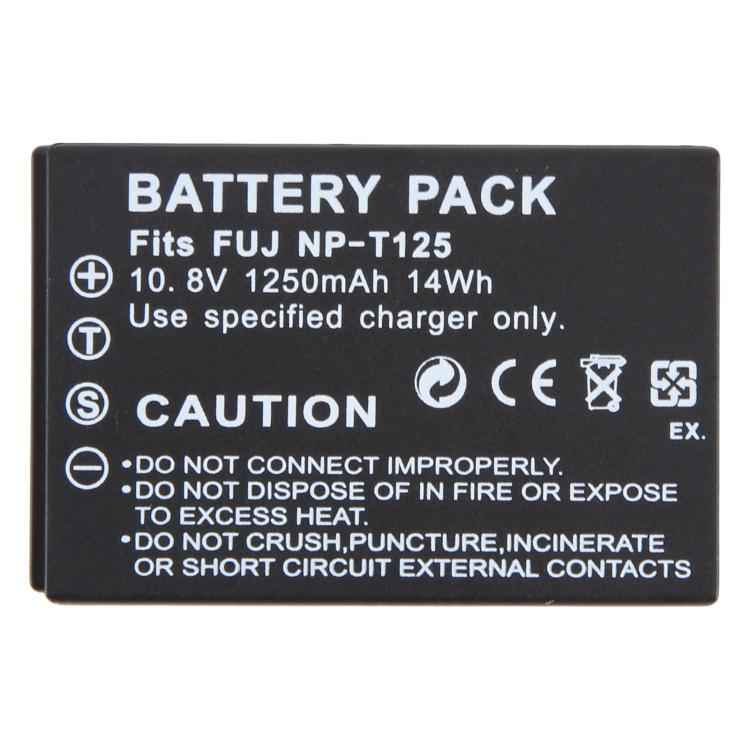 NP-T125 1250mAh Camera Battery Pack For Fujifilm GFX50S / GFX50R / GFX100