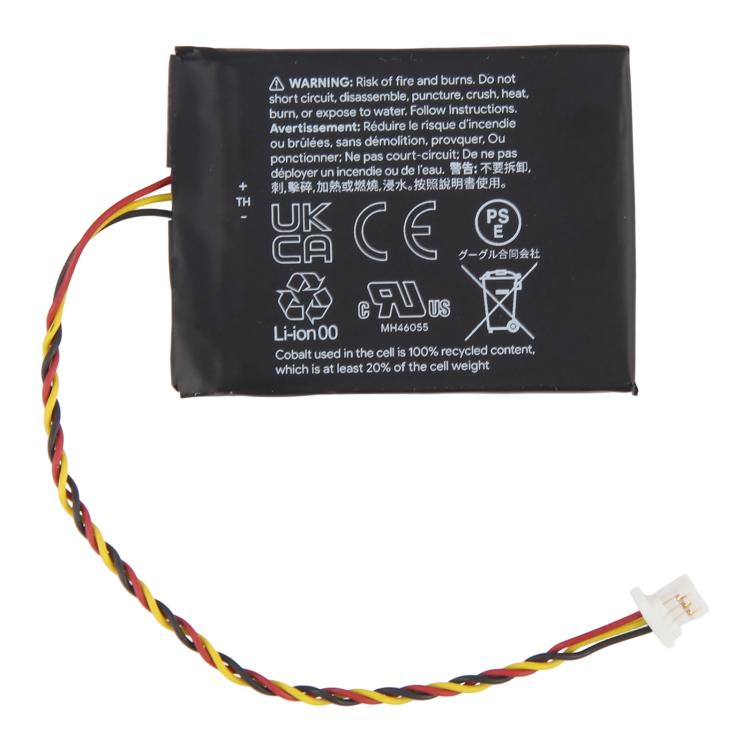 For Google Camera Battery GRQM2 G823-00546-01 394mAh 1.46Wh