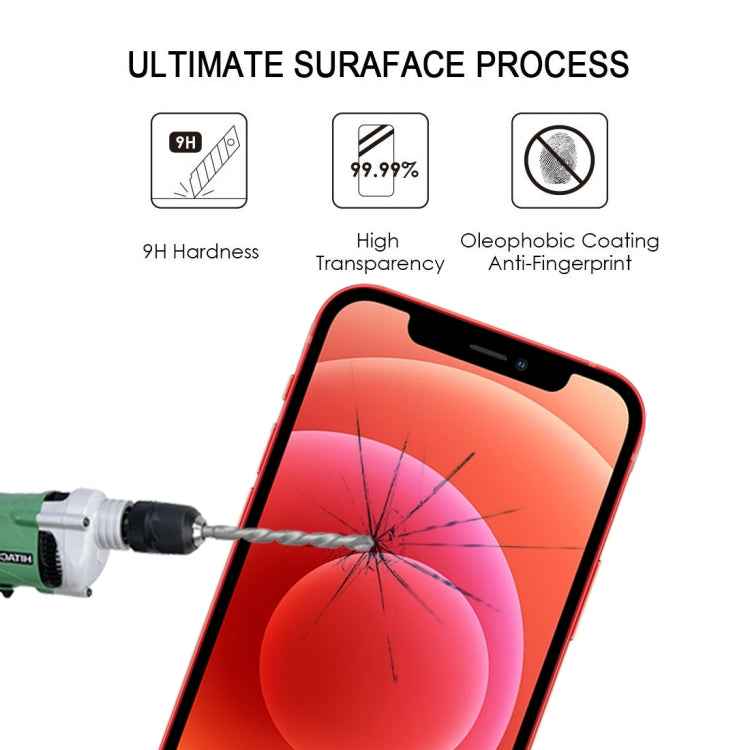 Full Glue Full Screen Tempered Glass Film, For iPhone 12 mini (1 PC), For iPhone 12 / 12 Pro (1 PC), For iPhone 12 Pro Max (1 PC)