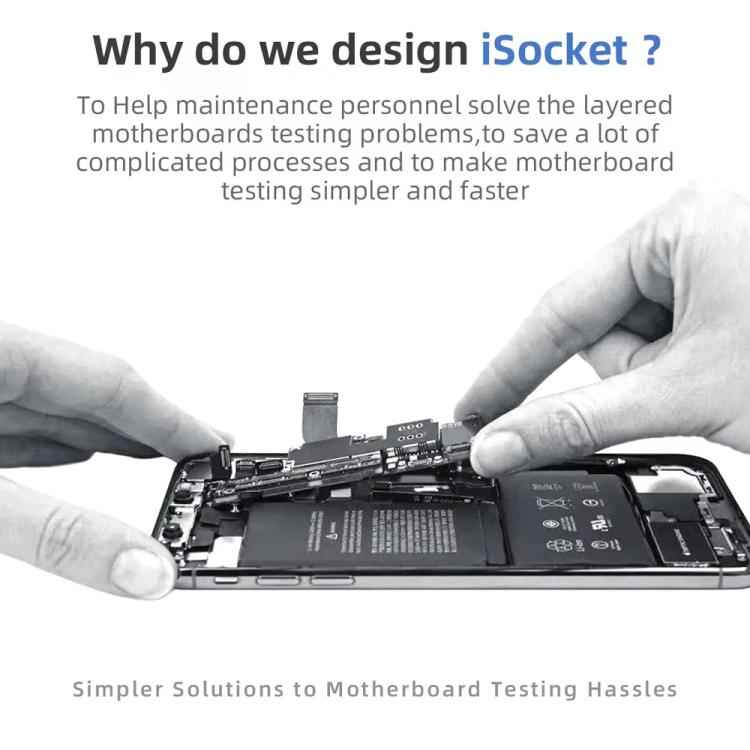 QianLi iSocket 16E Motherboard Layered Test Fixture for iPhone 16e