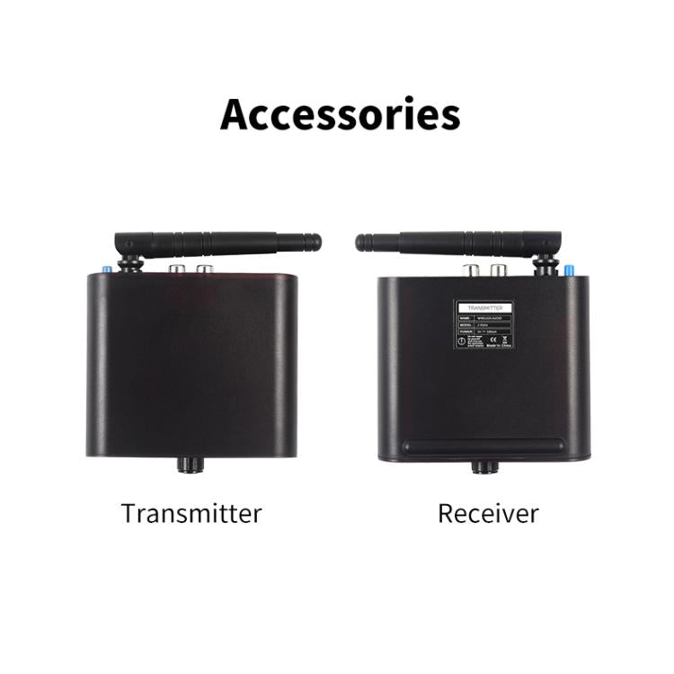 AU2410 Wireless 2.4G Audio Transmitter, 1 Transmitter + 1 Receiver