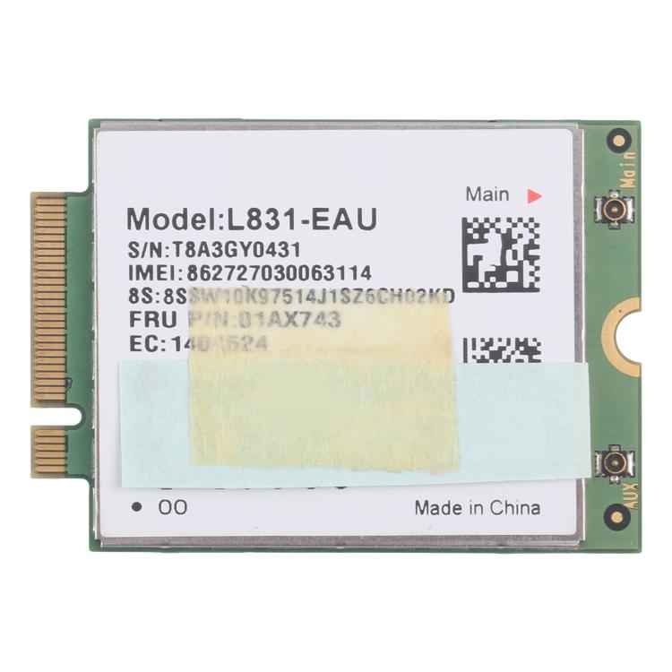 Original L831-EAU 4G Wireless Module For Lenovo ThinkPad T470 T570 X270 P51S 01AX743 01AX743, L831-EA