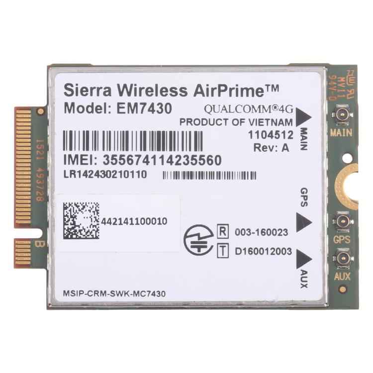 Original Sierra Wireless EM7430 LTE M2 4G Cat6 300M Wireless Module, EM7430