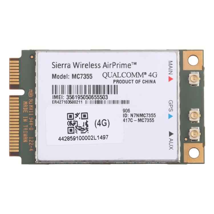 Sierra Wireless AirPrime MC7355 AT&T 4G LTE/HSPA+ 100Mbps PCI-E M.2 WiFi Wireless Module, MC7355
