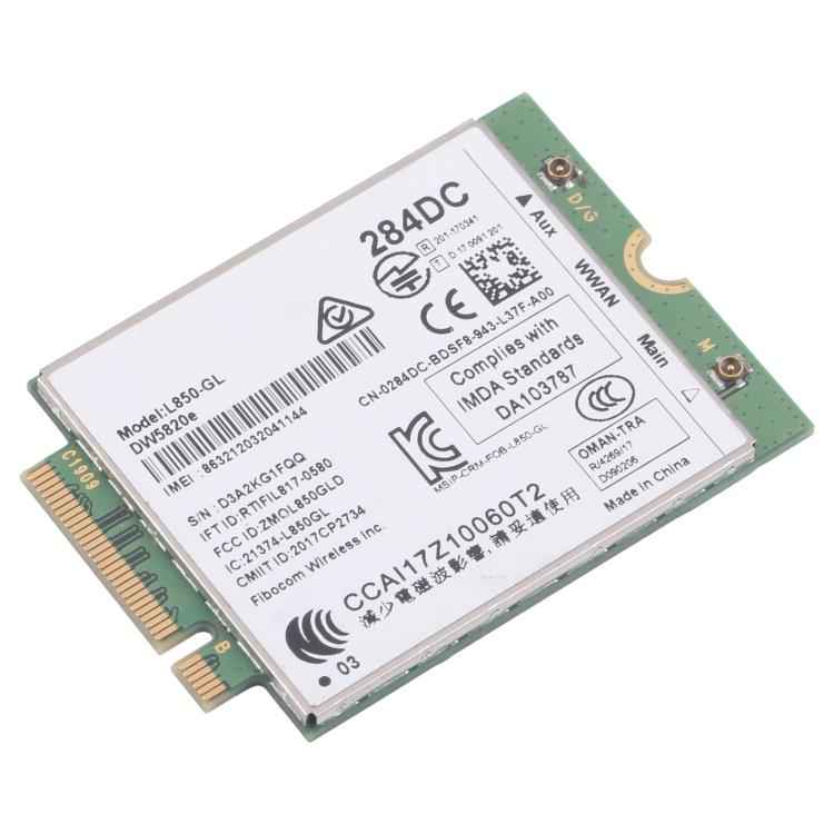 L850-GL DW5820E 284DC 4G Wireless Module For DELL 5410 5420 5430 3510 5530, L850-GL DW5820E