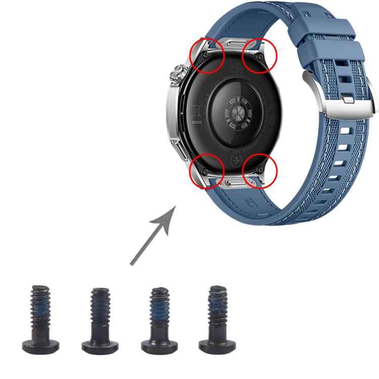 Original Back Cover Screw Set, For Huawei Watch Ultimate 2, For Huawei Watch GT 6 Pro 46mm, For Huawei Watch GT 6 46mm, For Huawei Watch GT 5 Pro 46mm, For Huawei Watch GT 5 46mm, For Huawei Watch GT 4 46mm