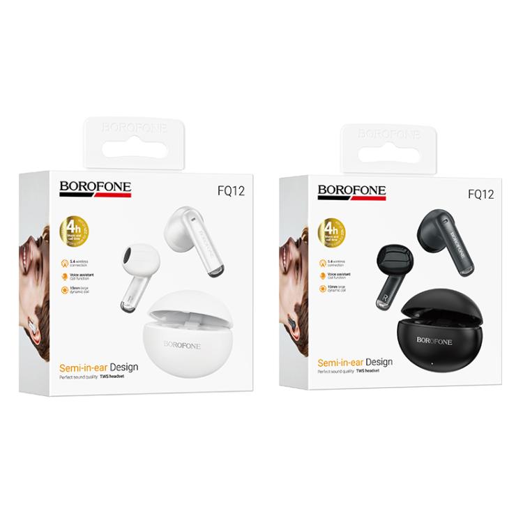 Borofone FQ12 Nice Sound True Wireless Bluetooth Earphone